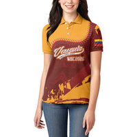 Venezuela Baseball First World Champion 2026 Custom Women Polo Shirt