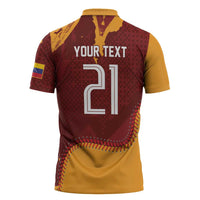 Venezuela Baseball First World Champion 2026 Custom Zipper Polo Shirt