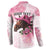 Personalized Kentucky Horse Race Button Sweatshirt Big Hats And Horses Pink Out Party