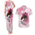 Personalized Kentucky Horse Race Couples Matching Tank Maxi Dress and Hawaiian Shirt Big Hats And Horses Pink Out Party