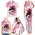 Personalized Kentucky Horse Race Family Matching Tank Maxi Dress and Hawaiian Shirt Big Hats And Horses Pink Out Party