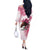 Personalized Kentucky Horse Race Off The Shoulder Long Sleeve Dress Big Hats And Horses Pink Out Party