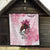 Personalized Kentucky Horse Race Quilt Big Hats And Horses Pink Out Party