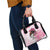 Personalized Kentucky Horse Race Shoulder Handbag Big Hats And Horses Pink Out Party