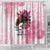 Personalized Kentucky Horse Race Shower Curtain Big Hats And Horses Pink Out Party