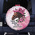 Personalized Kentucky Horse Race Spare Tire Cover Big Hats And Horses Pink Out Party