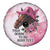Personalized Kentucky Horse Race Spare Tire Cover Big Hats And Horses Pink Out Party