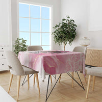 Personalized Kentucky Horse Race Tablecloth Big Hats And Horses Pink Out Party