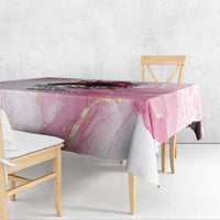 Personalized Kentucky Horse Race Tablecloth Big Hats And Horses Pink Out Party