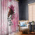 Personalized Kentucky Horse Race Window Curtain Big Hats And Horses Pink Out Party