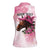 Personalized Kentucky Horse Race Women Sleeveless Polo Shirt Big Hats And Horses Pink Out Party