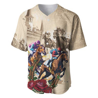 Personalized Kentucky Horse Race Baseball Jersey Race for Rosse