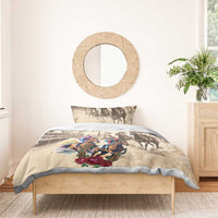 Personalized Kentucky Horse Race Bedding Set Race for Rosse