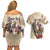Personalized Kentucky Horse Race Couples Matching Off Shoulder Short Dress and Hawaiian Shirt Race for Rosse