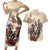 Personalized Kentucky Horse Race Couples Matching Short Sleeve Bodycon Dress and Hawaiian Shirt Race for Rosse