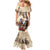 Personalized Kentucky Horse Race Family Matching Mermaid Dress and Hawaiian Shirt Race for Rosse
