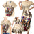 Personalized Kentucky Horse Race Family Matching Short Sleeve Bodycon Dress and Hawaiian Shirt Race for Rosse