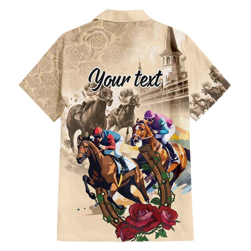 Personalized Kentucky Horse Race Hawaiian Shirt Race for Rosse