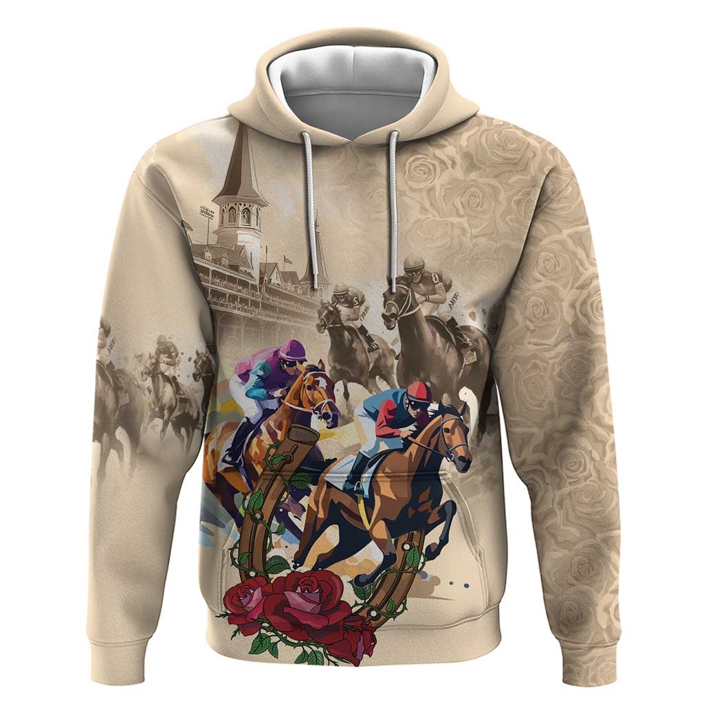 Personalized Kentucky Horse Race Hoodie Race for Rosse
