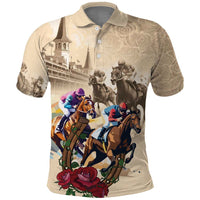 Personalized Kentucky Horse Race Polo Shirt Race for Rosse