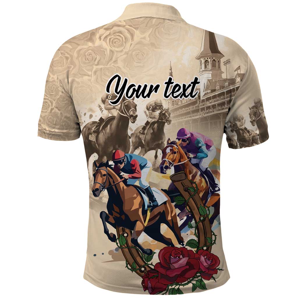 Personalized Kentucky Horse Race Polo Shirt Race for Rosse