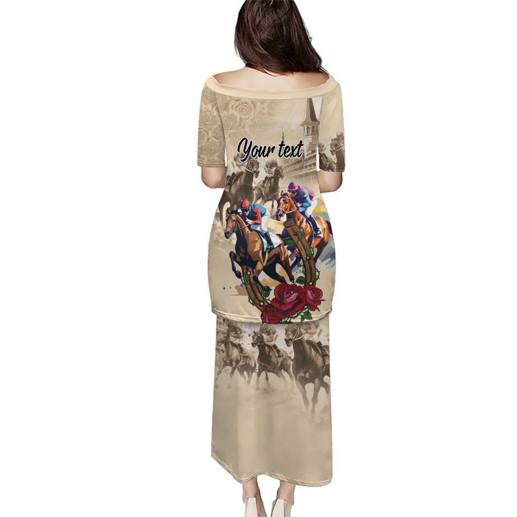 Personalized Kentucky Horse Race Puletasi Race for Rosse