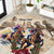 Personalized Kentucky Horse Race Round Carpet Race for Rosse