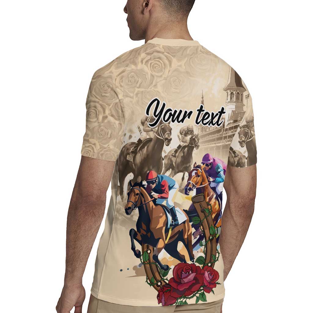 Personalized Kentucky Horse Race Rugby Jersey Race for Rosse