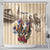 Personalized Kentucky Horse Race Shower Curtain Race for Rosse