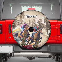 Personalized Kentucky Horse Race Spare Tire Cover Race for Rosse