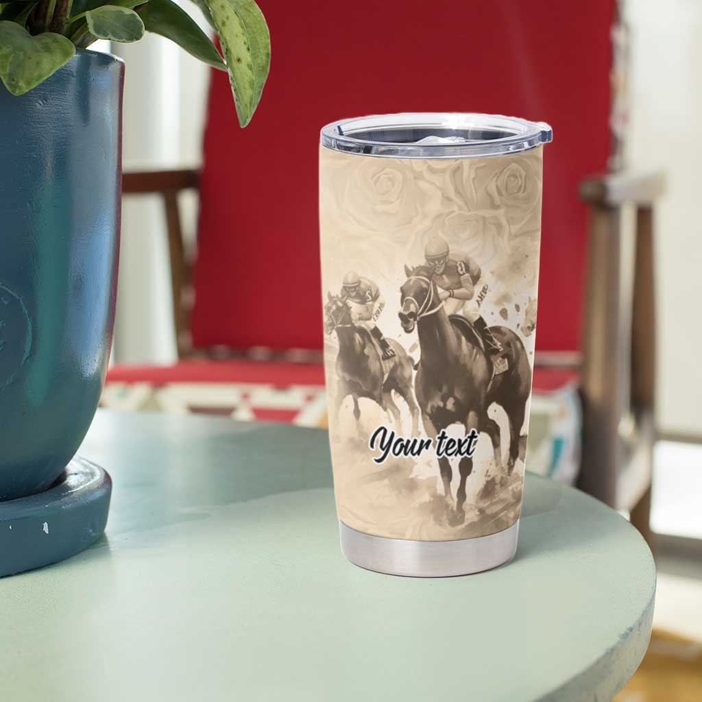 Personalized Kentucky Horse Race Tumbler Cup Race for Rosse