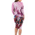 Personalized Kentucky Horse Race Family Matching Long Sleeve Bodycon Dress and Hawaiian Shirt Pink Out Party
