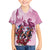 Personalized Kentucky Horse Race Family Matching Off The Shoulder Long Sleeve Dress and Hawaiian Shirt Pink Out Party