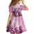 Personalized Kentucky Horse Race Family Matching Off Shoulder Maxi Dress and Hawaiian Shirt Pink Out Party