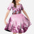Personalized Kentucky Horse Race Family Matching Puletasi and Hawaiian Shirt Pink Out Party