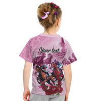Personalized Kentucky Horse Race Kid T Shirt Pink Out Party