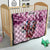 Personalized Kentucky Horse Race Quilt Pink Out Party