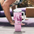 Personalized Kentucky Horse Race Tumbler With Handle Pink Out Party