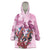 Personalized Kentucky Horse Race Wearable Blanket Hoodie Pink Out Party