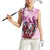 Personalized Kentucky Horse Race Women Sleeveless Polo Shirt Pink Out Party