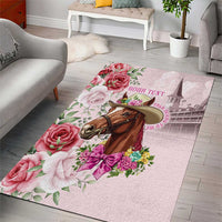 Personalized Kentucky Horse Race Area Rug Talk Derby To Me Derby Horse