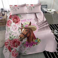 Personalized Kentucky Horse Race Bedding Set Talk Derby To Me Derby Horse