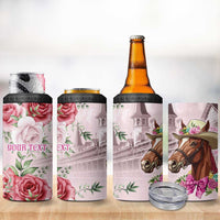 Personalized Kentucky Horse Race 4 in 1 Can Cooler Tumbler Talk Derby To Me Derby Horse