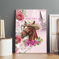 Personalized Kentucky Horse Race Canvas Wall Art Talk Derby To Me Derby Horse