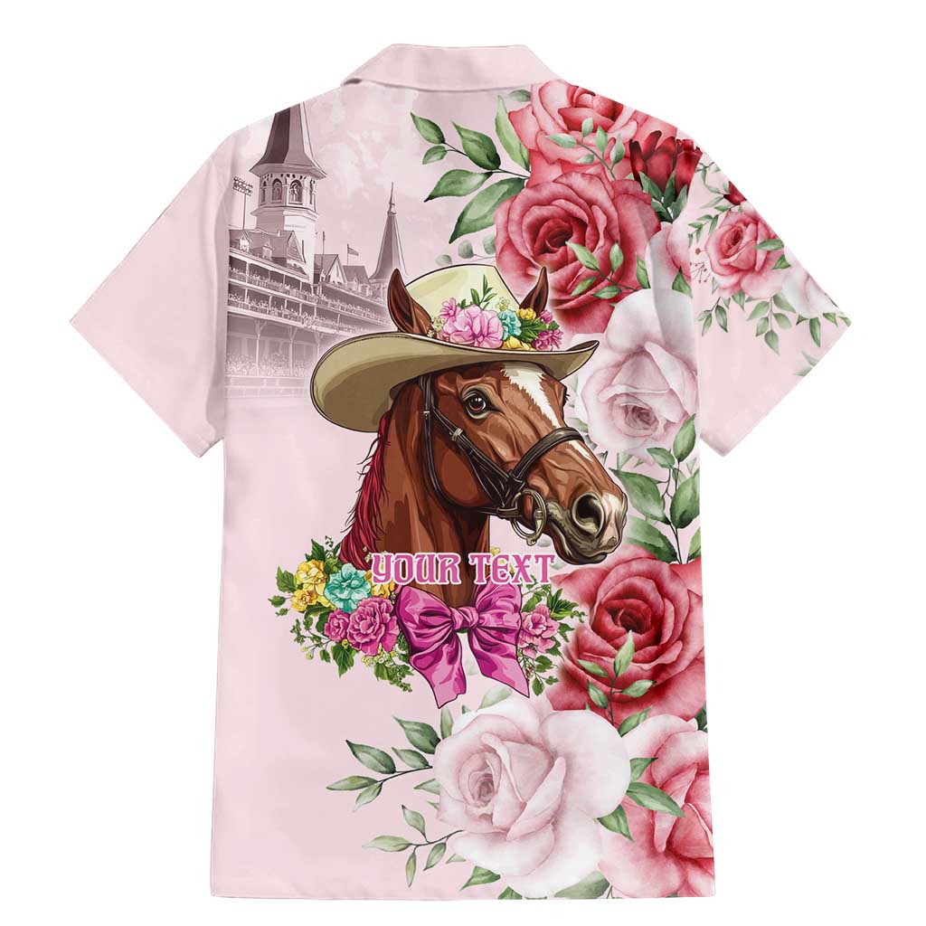 Personalized Kentucky Horse Race Family Matching Mermaid Dress and Hawaiian Shirt Talk Derby To Me Derby Horse