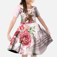 Personalized Kentucky Horse Race Family Matching Off Shoulder Maxi Dress and Hawaiian Shirt Talk Derby To Me Derby Horse