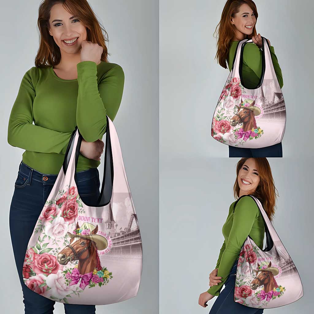 Personalized Kentucky Horse Race Grocery Bag Talk Derby To Me Derby Horse
