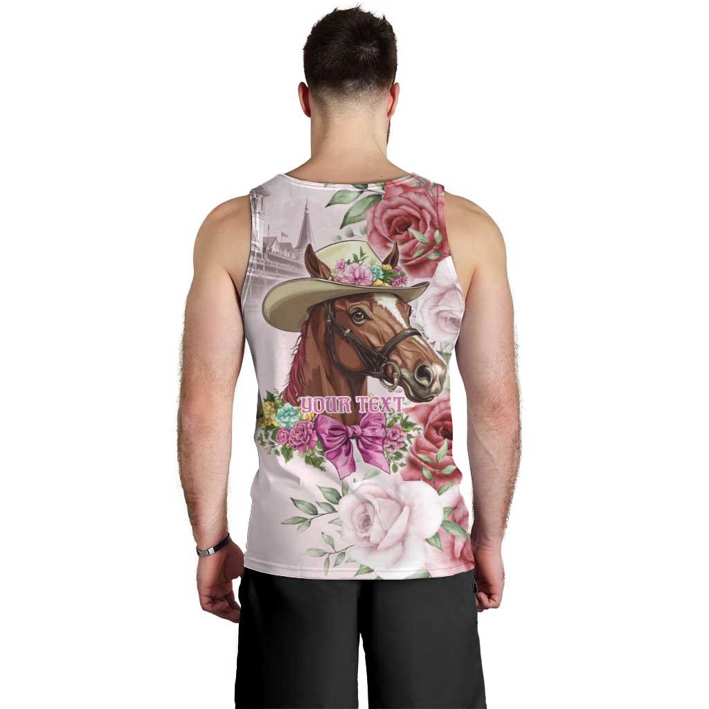 Personalized Kentucky Horse Race Men Tank Top Talk Derby To Me Derby Horse