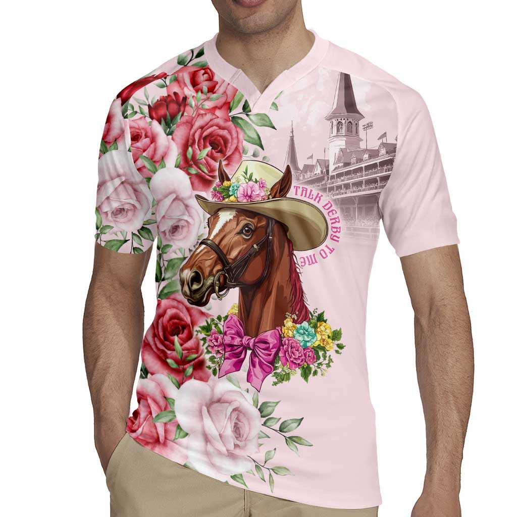 Personalized Kentucky Horse Race Rugby Jersey Talk Derby To Me Derby Horse