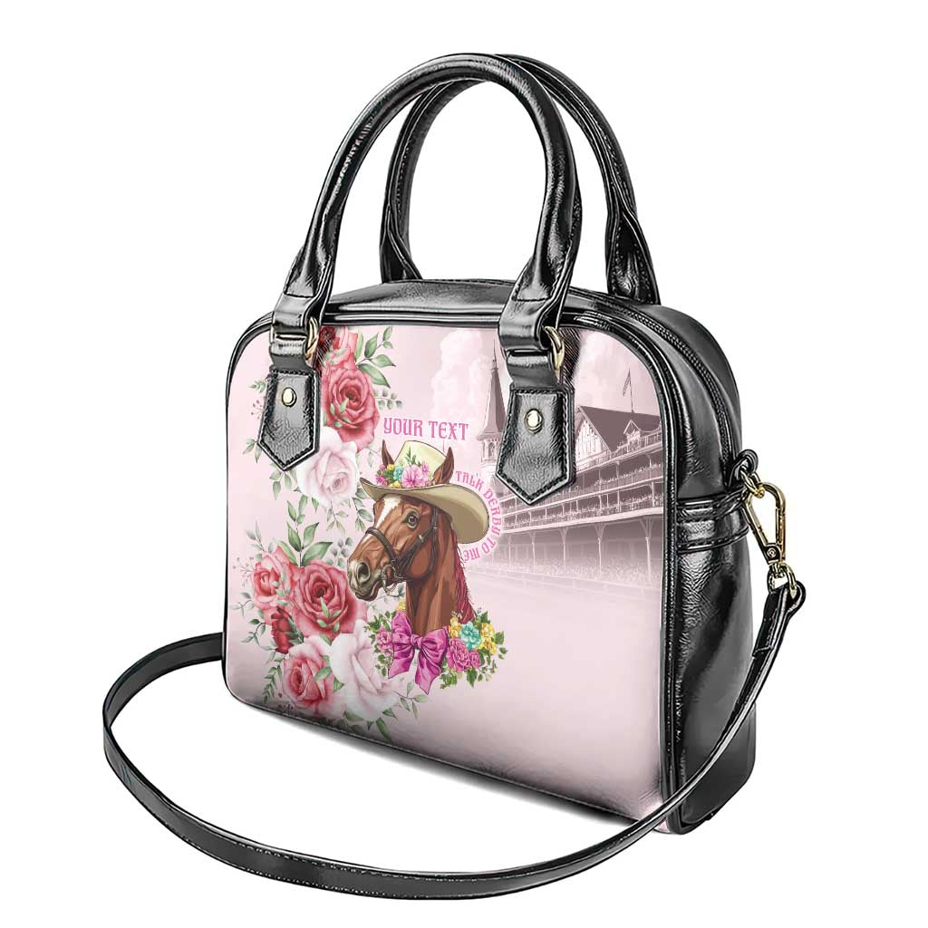 Personalized Kentucky Horse Race Shoulder Handbag Talk Derby To Me Derby Horse